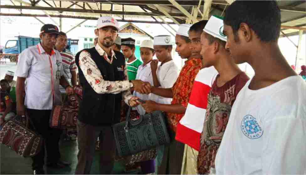 Cover Yayasan Pikiran Rakyat Serahkan Bantuan Rohingya Melalui Lazismu