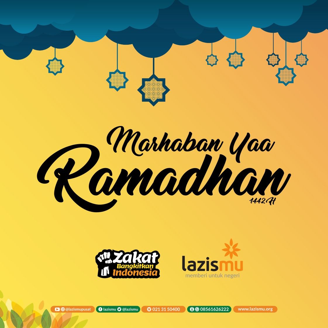 Cover Launching Program Ramadhan 1442 H Lazismu