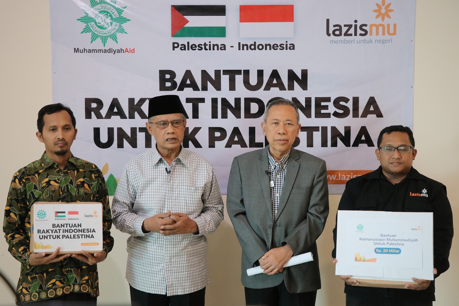 Cover MUHAMMADIYAH GALANG BANTUAN 45 MILIAR RUPIAH UNTUK PALESTINA