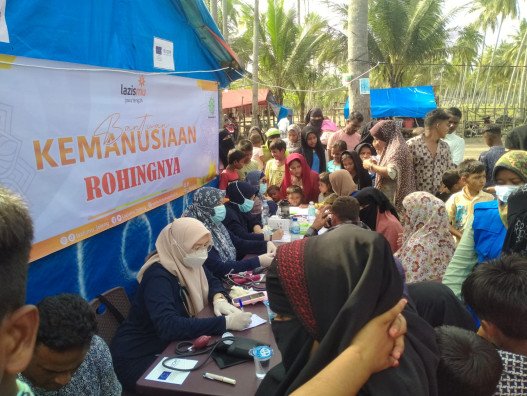 jelang-ramadhan-lazismu-dan-mdmc-bantu-pengungsi-rohingya-di-aceh