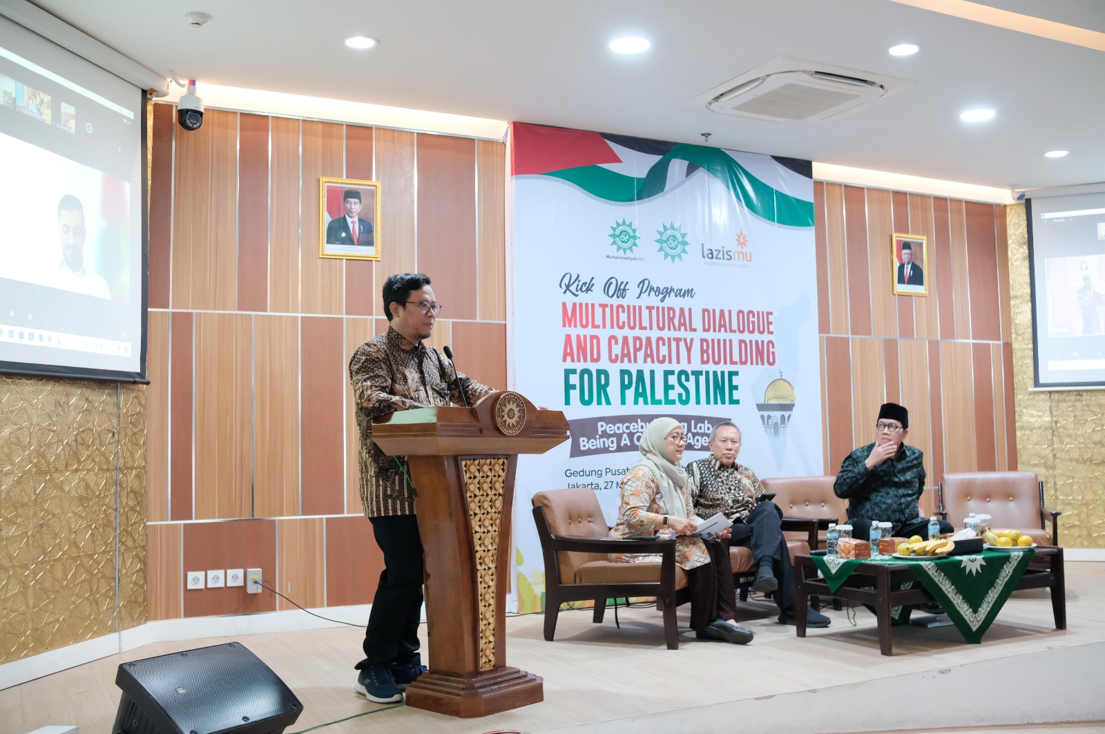 Cover LHKI DAN LAZISMU INISIASI PROGRAM BINA DAMAI PALESTINA