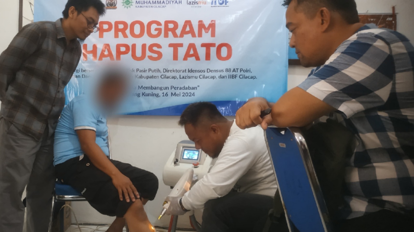 Cover PROGRAM HAPUS TATO LAZISMU BANTU 4 NAPITER JELANG KEBEBASAN