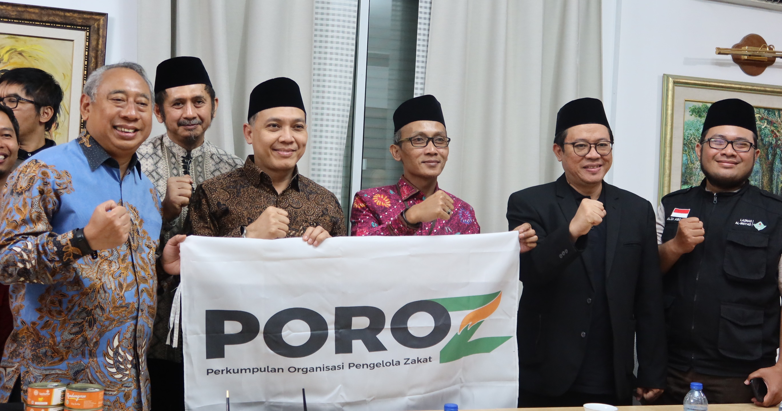 Cover Bersama POROZ, Lazismu Koordinasi Misi Kemanusiaan dengan Kedubes RI di Amman, Yordania