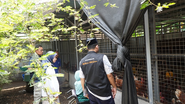 Cover Lazismu dan Permata Bank Syariah Kunjungi Jatam Farm Lokasi Pemberdayaan Penyandang Disabilitas  