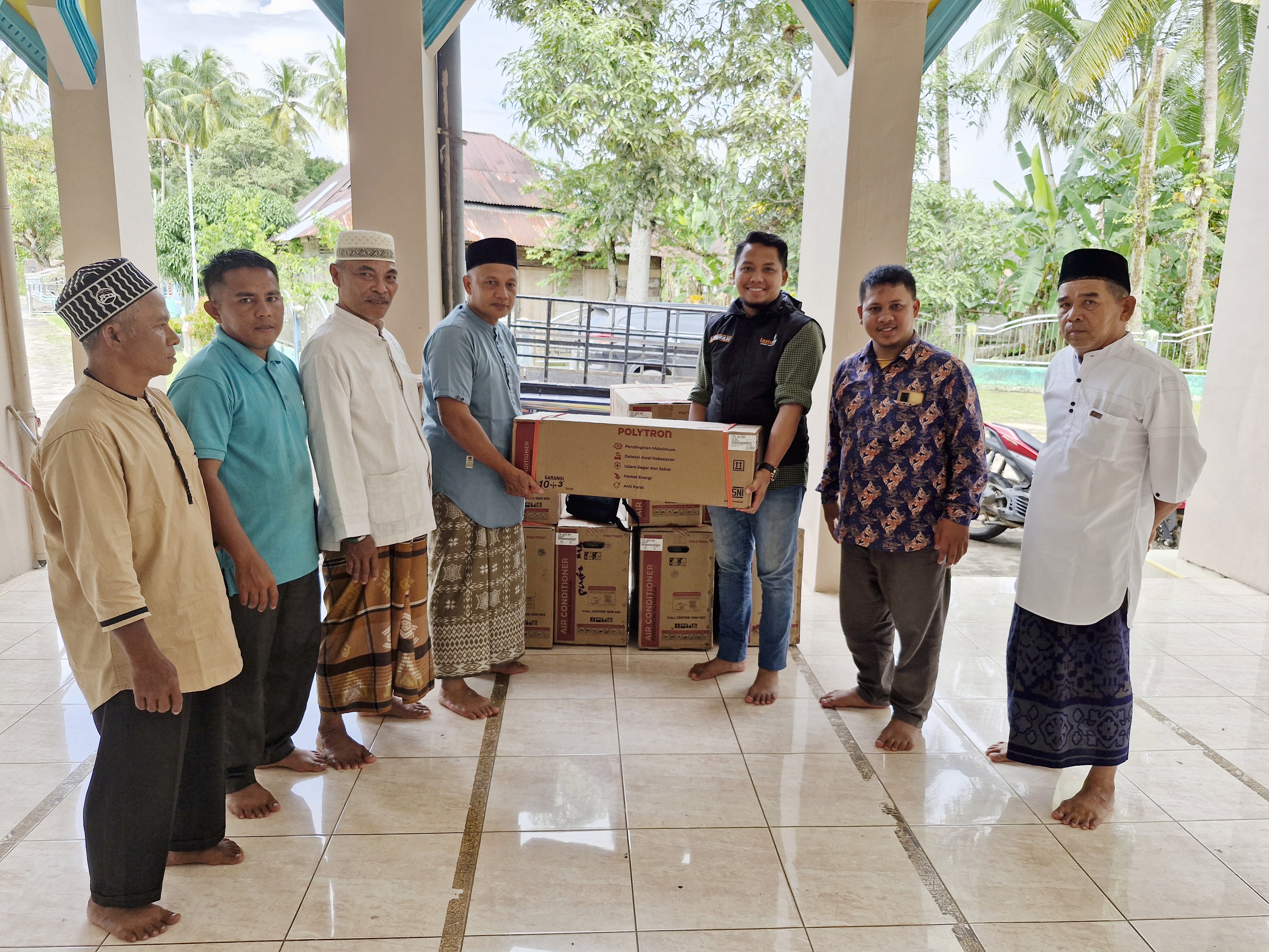 Cover BPKH Melalui Lazismu Salurkan Program Kemaslahatan, Renovasi Masjid Al-Ikhlas Pasar Sorkam Tapteng