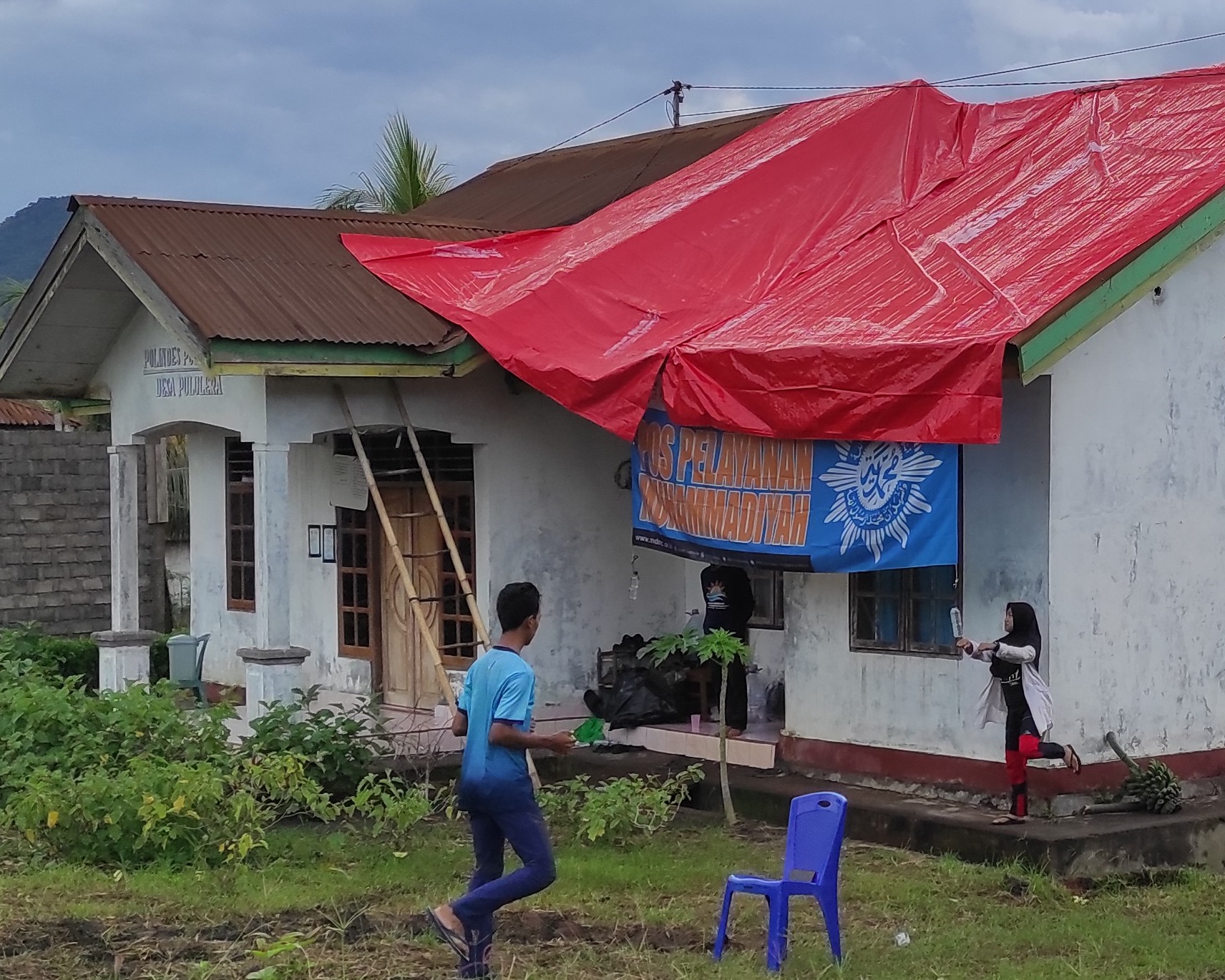 Cover Bantuan Untuk Warga Terdampak Erupsi Lewotobi dari Lazismu Disalurkan oleh MDMC di Wulanggintang