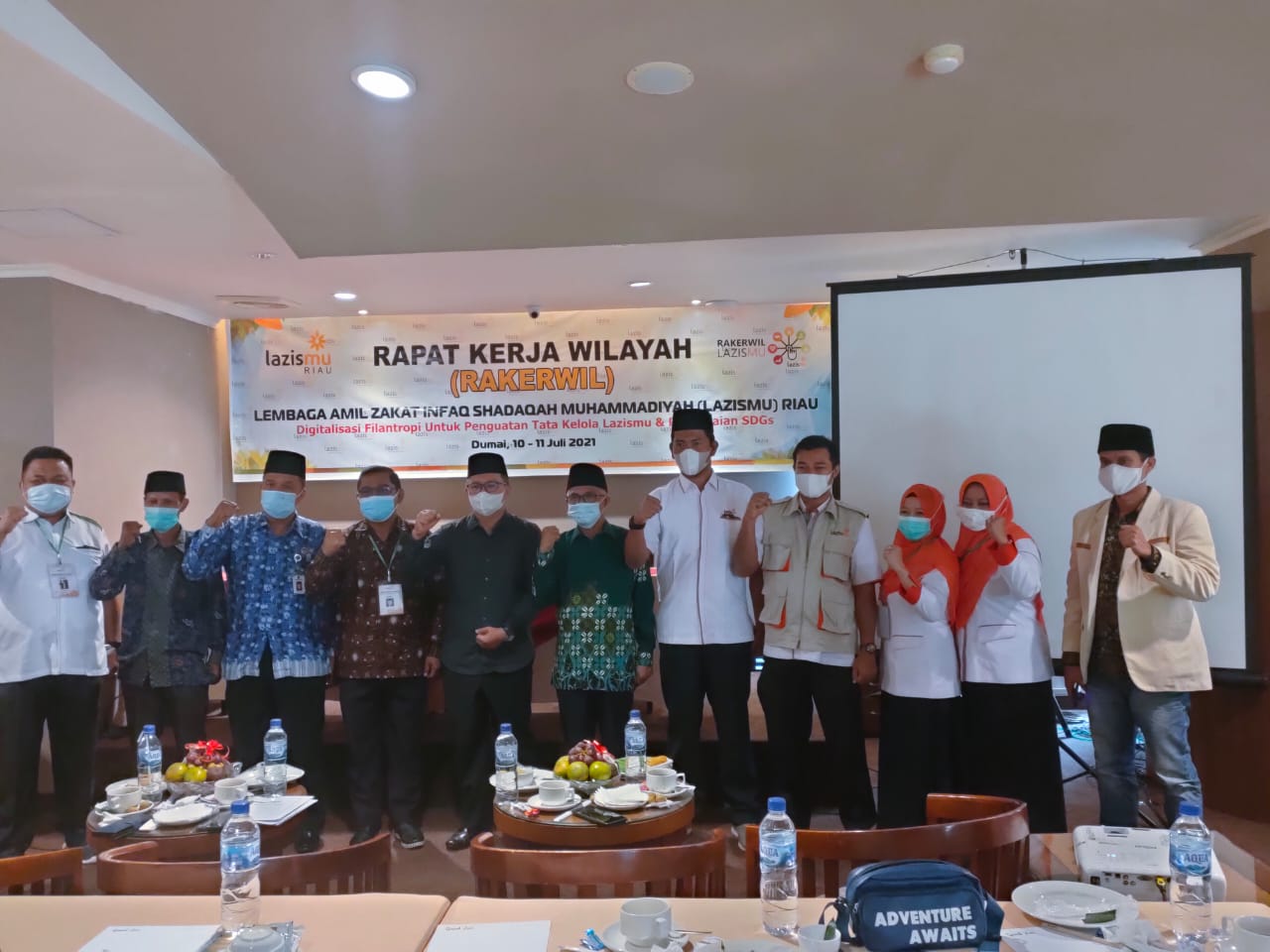Cover Perkuat Eksistensi, Lazismu Riau Gelar Rapat Kerja Wilayah