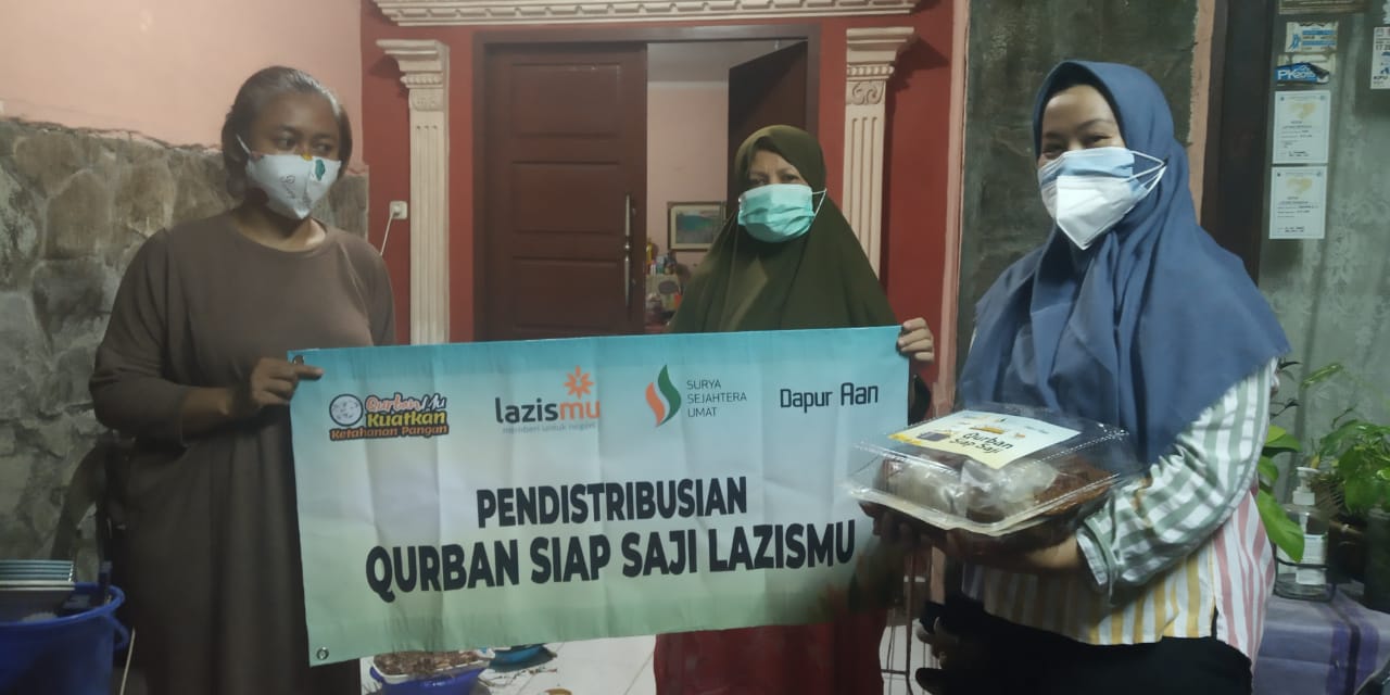 Cover Lazismu Rangkul Komunitas Gagal Ginjal Kronis Kemas Daging Hewan Kurban
