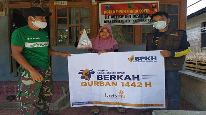 Cover Daging Kurban BPKH-Lazismu Disalurkan ke Pelosok Sambas Hingga Perbatasan Malaysia