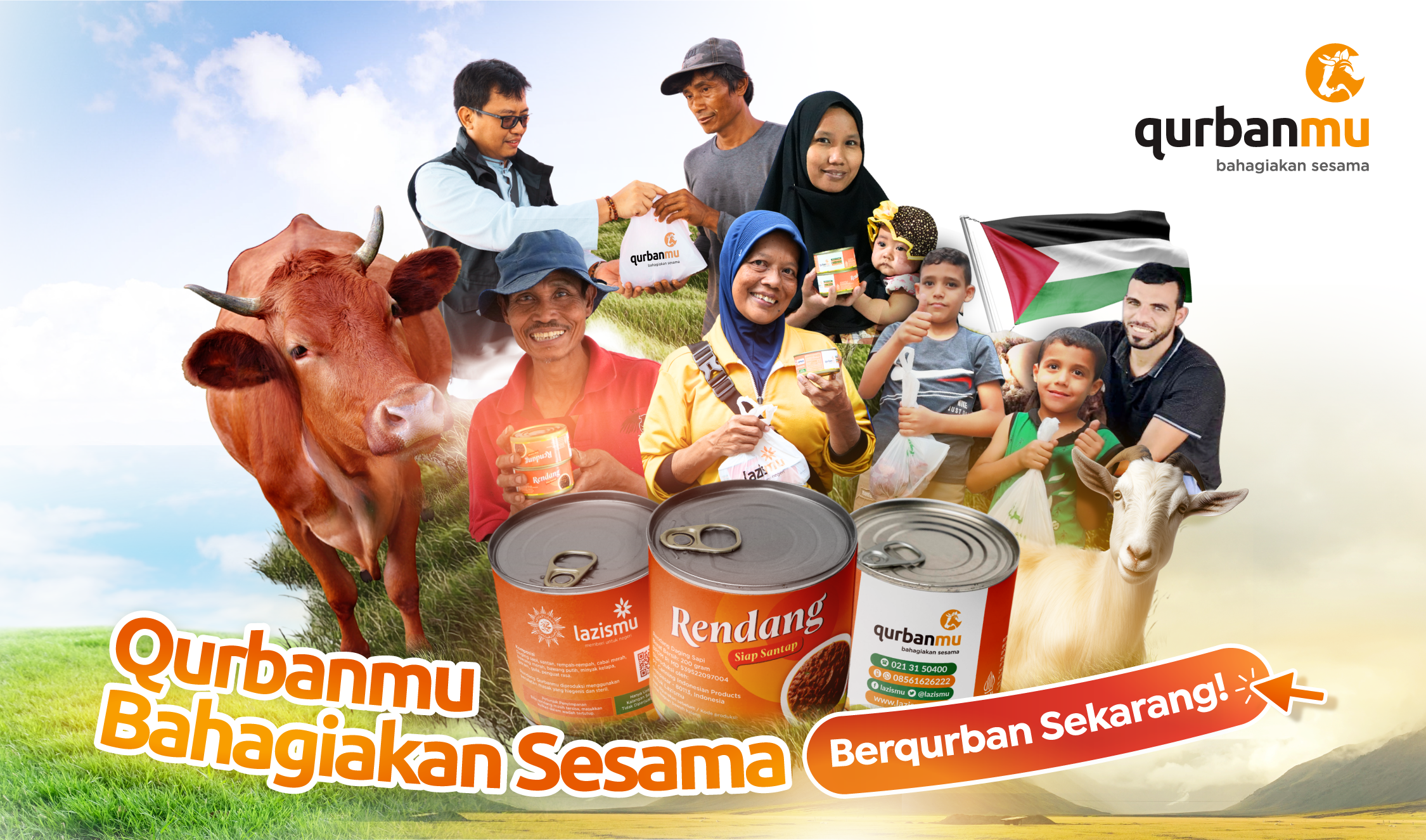Qurbanmu Bahagiakan Sesama