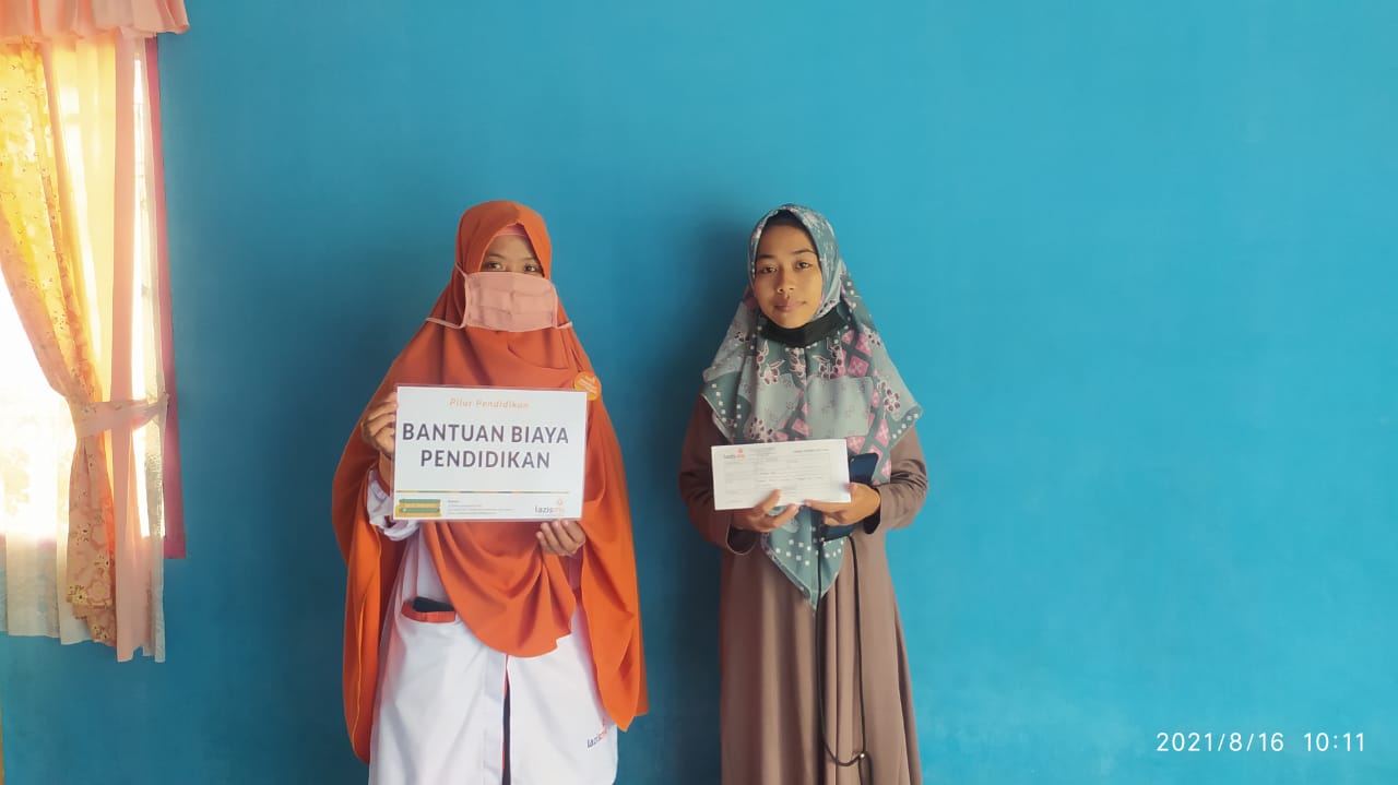 Cover Hampir Putus Kuliah, Lazismu Lunasi Biaya Pendidikan Mahasiswi Universitas Muhammadiyah Riau