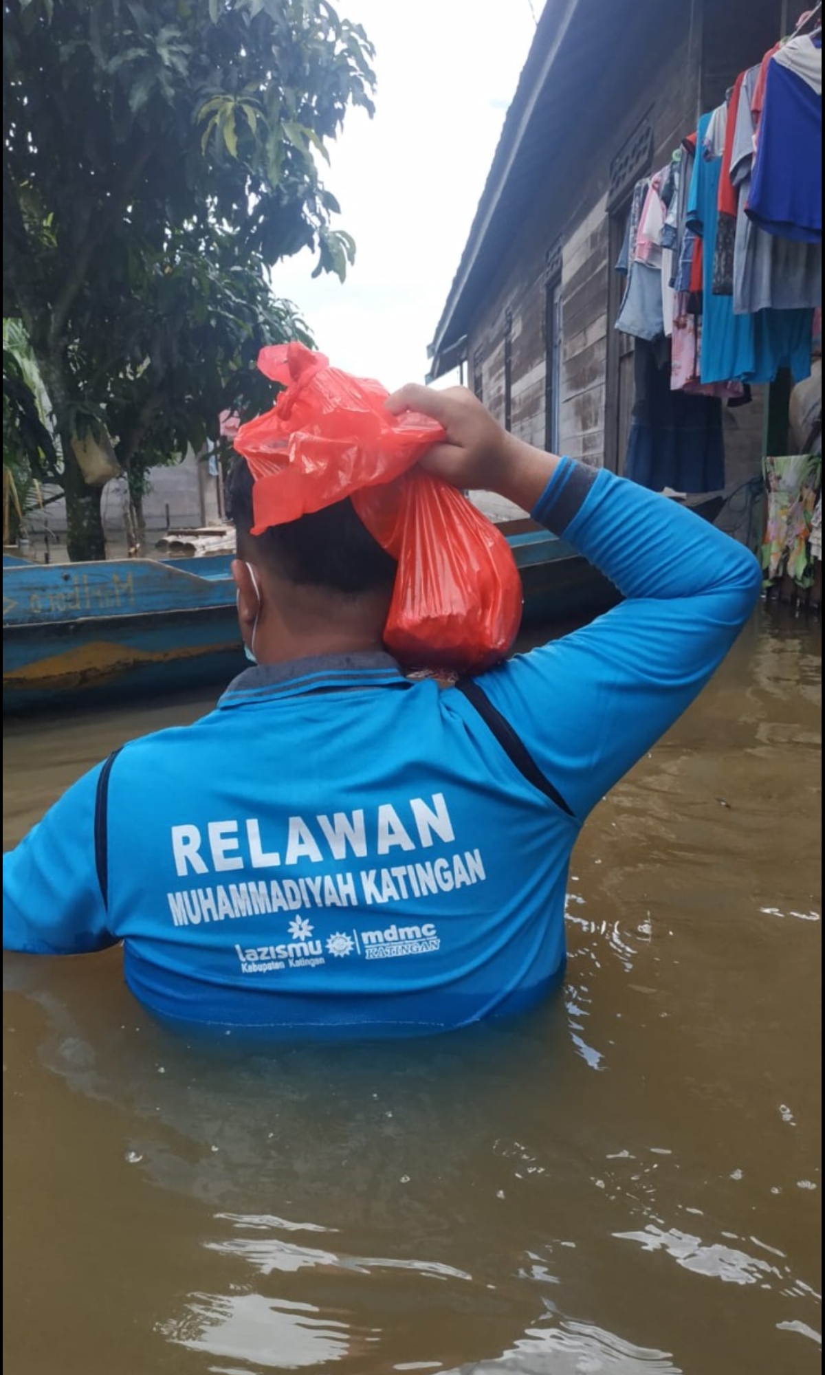 Cover Banjir di Kalimantan Tengah, Berikut Respon Relawan Muhammadiyah