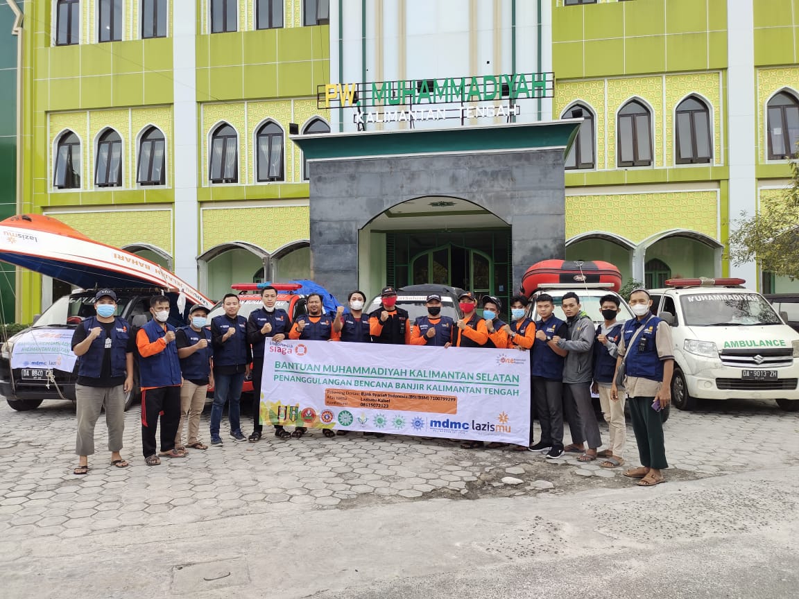 Cover Muhammadiyah Kalimantan Selatan Berangkatkan Tim Kemanusiaan ke Kalimantan Tengah