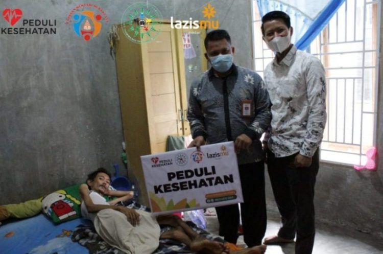 Cover Bersama YMMA dan Aisyiyah, Lazismu Medan Bantu Pengobatan Penderita TBC