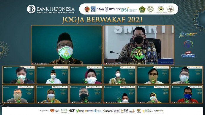 lazismu-terima-program-sosial-bank-indonesia-dalam-jogja-berwakaf-2021